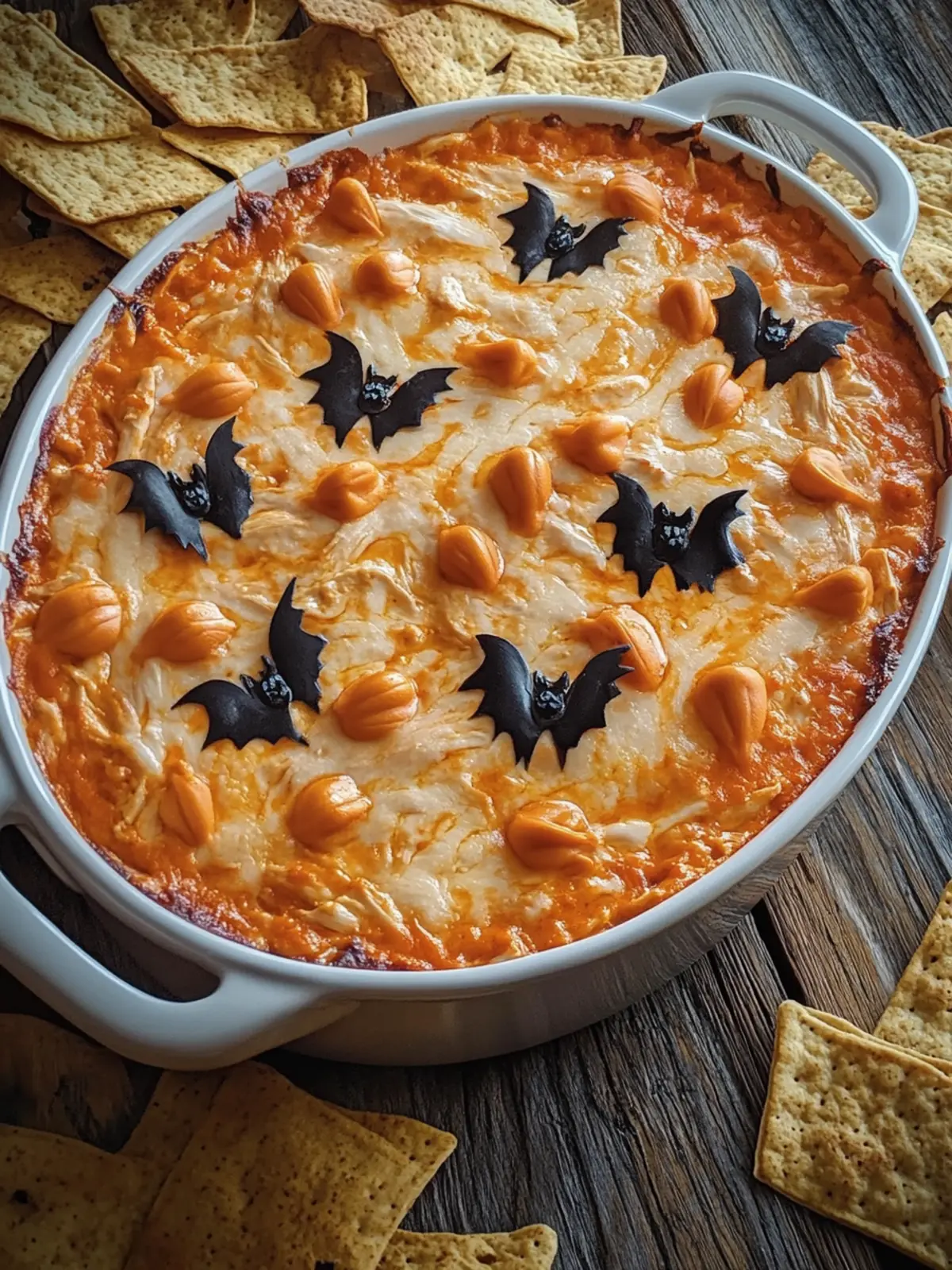 Halloween Buffalo Chicken Dip: Spooky 3-Step Festive Delight 4 Halloween Buffalo Chicken Dip: Spooky Delicious 3-Step Halloween Treat
