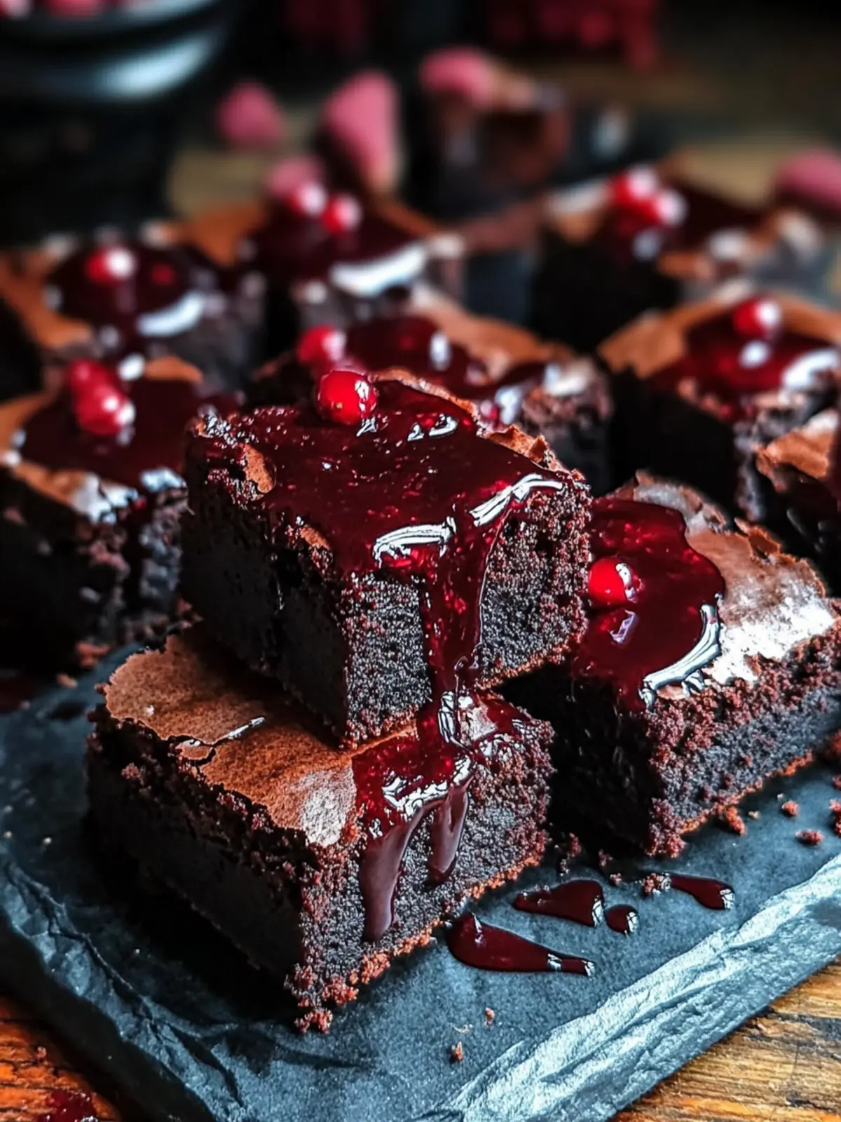 Vampire Bite Brownies Recipe