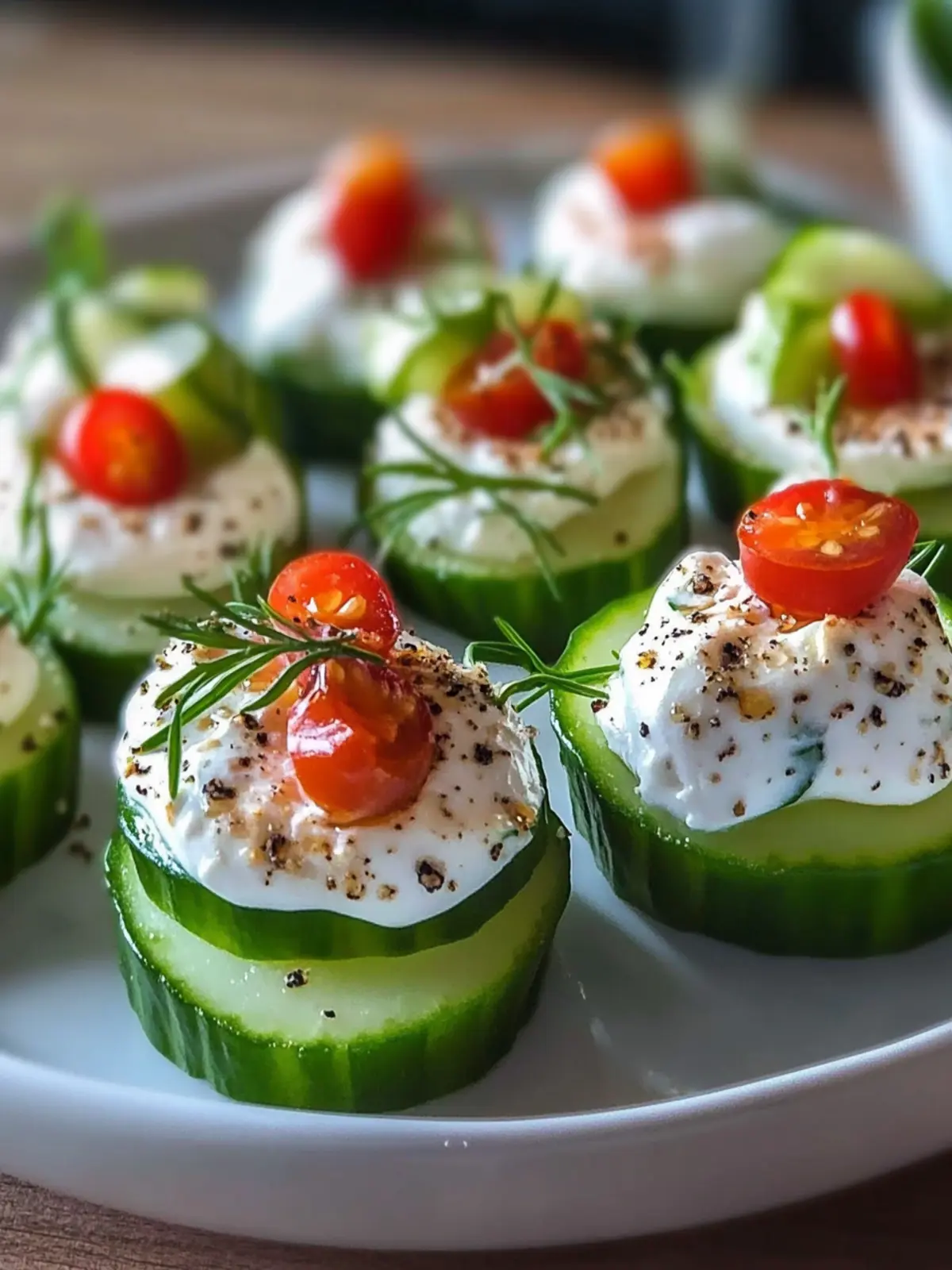 10-Minute Cucumber Bites: Irresistibly Fresh & Easy Appetizer