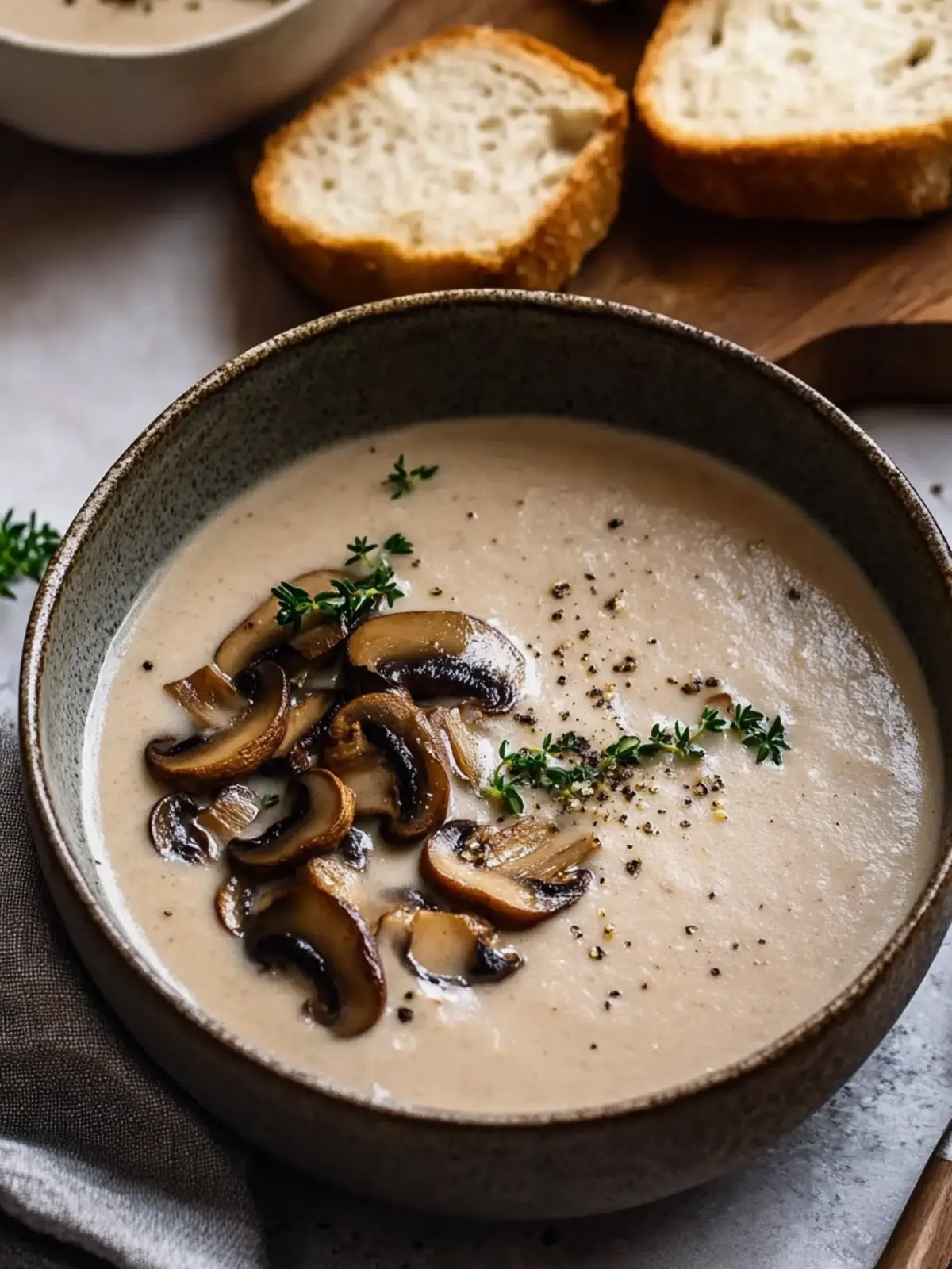 Mushroom Bisque Recipe – Creamy, Cozy and Remarkable