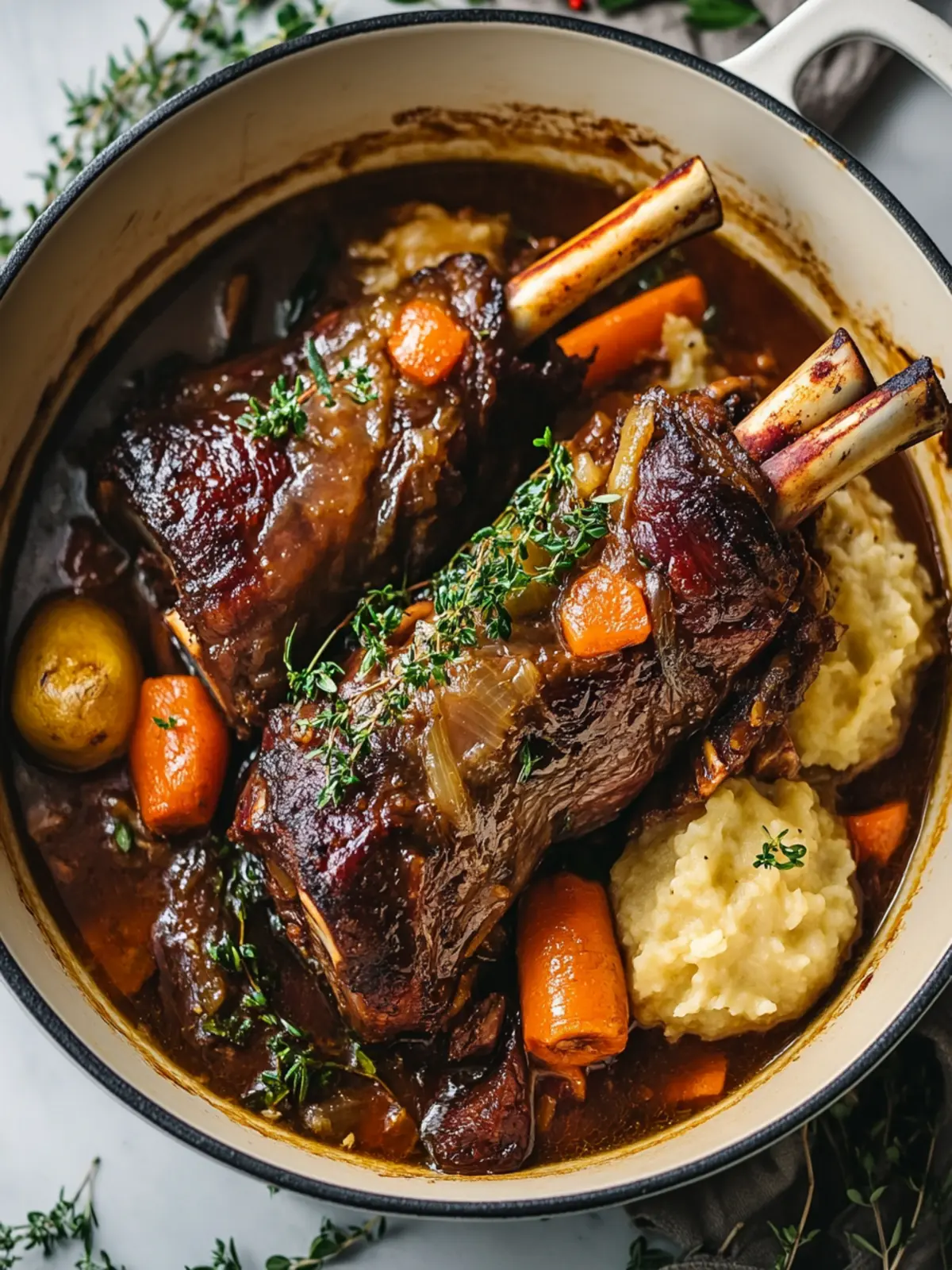 Comforting Braised Lamb Shanks for the Holidays