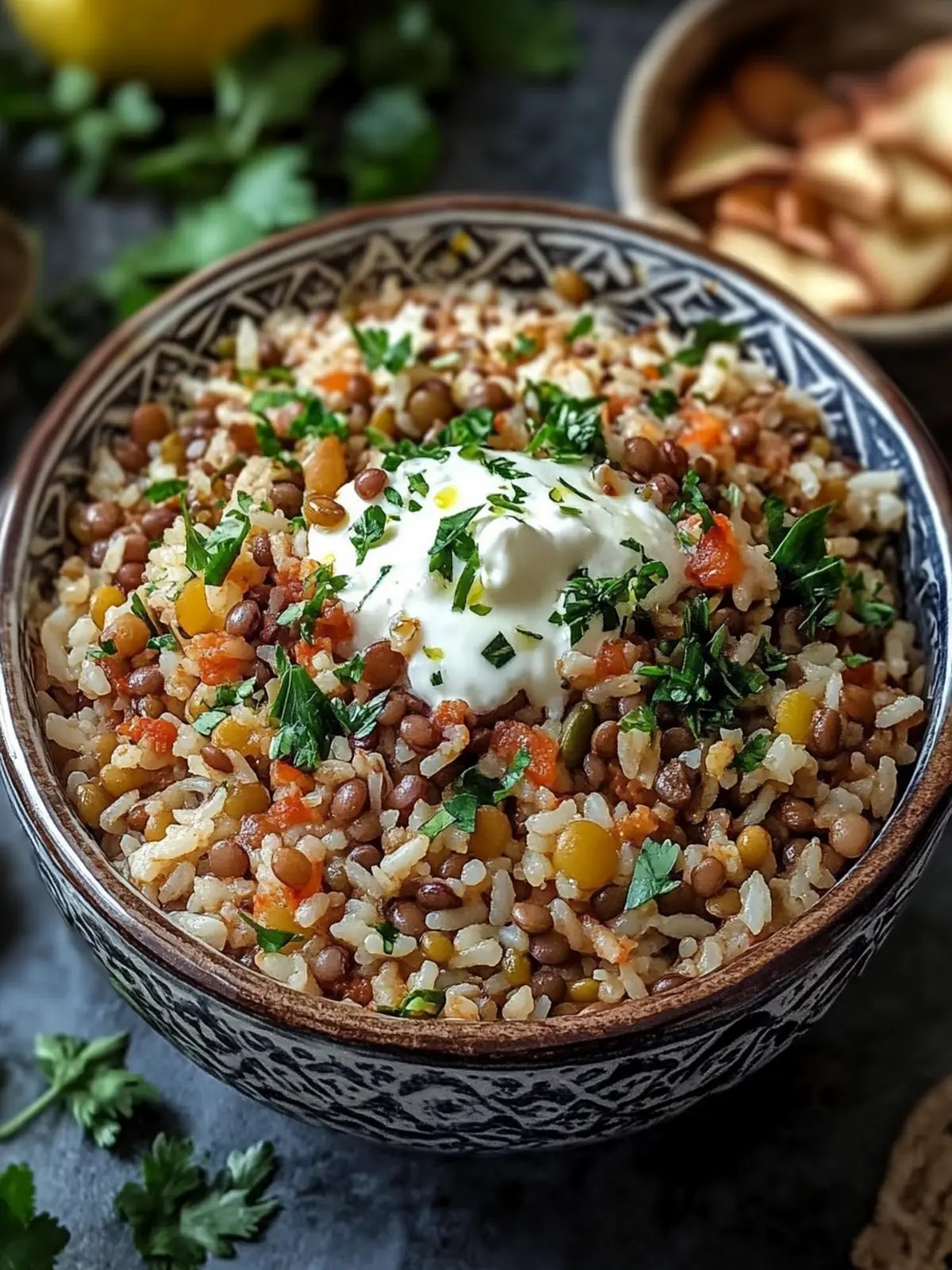 Mujadara Magic: Wholesome Lentil and Rice Comfort at Home 3 Mujadara Magic: Nourishing Lentil and Rice Delight at Home