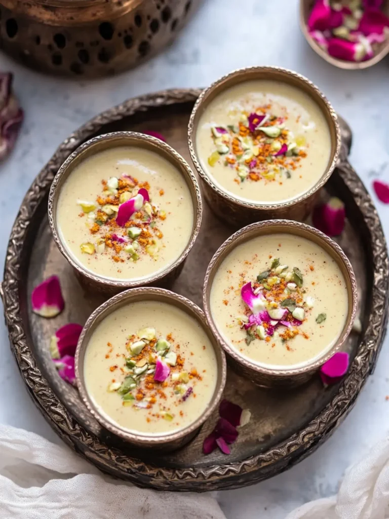 Thandai Phirni - Creamy, Chilled & Packed with Flavor!