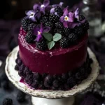 Blackberry Velvet Gothic Cake: A Luxurious Recipe Guide