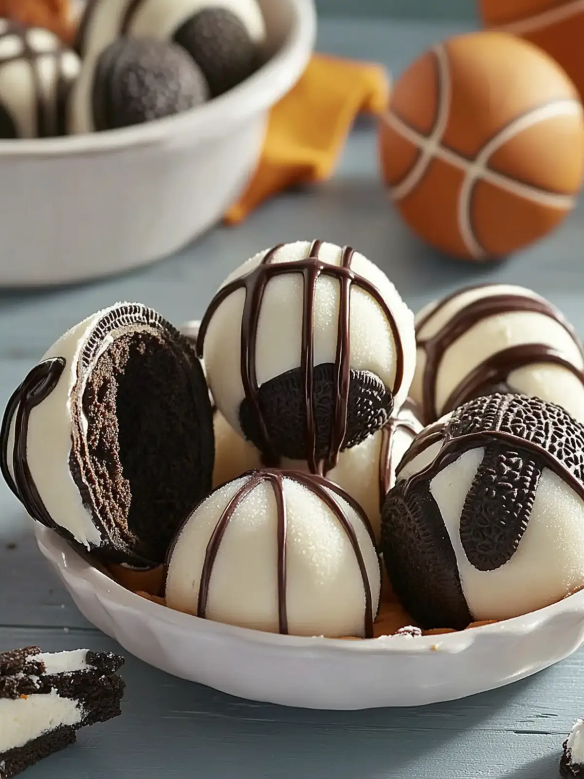 OREO Cookie Ball Basketballs: A Slam Dunk Dessert Recipe