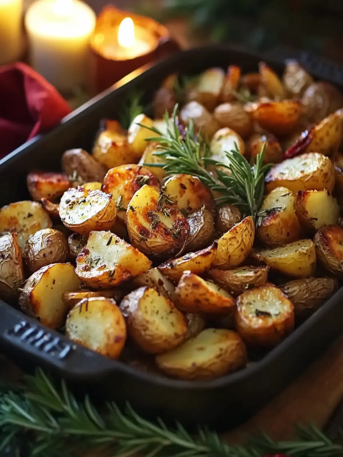 Rosemary and Garlic Roasted Potatoes: The Perfect Side Dish for Christmas