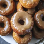 Pumpkin Donuts with Brown Sugar Glaze