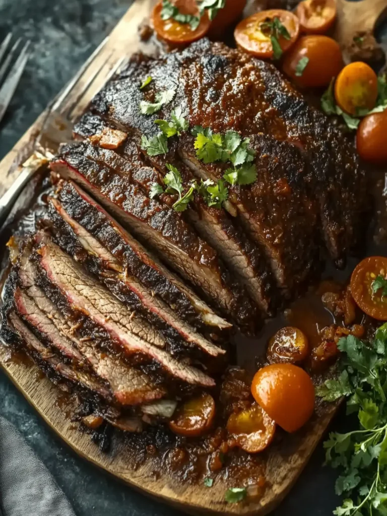 Jewish Brisket with Puerto Rican Twist: A Flavor Explosion