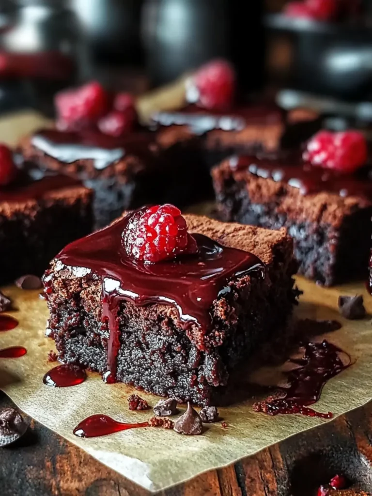 Vampire Bite Brownies Recipe