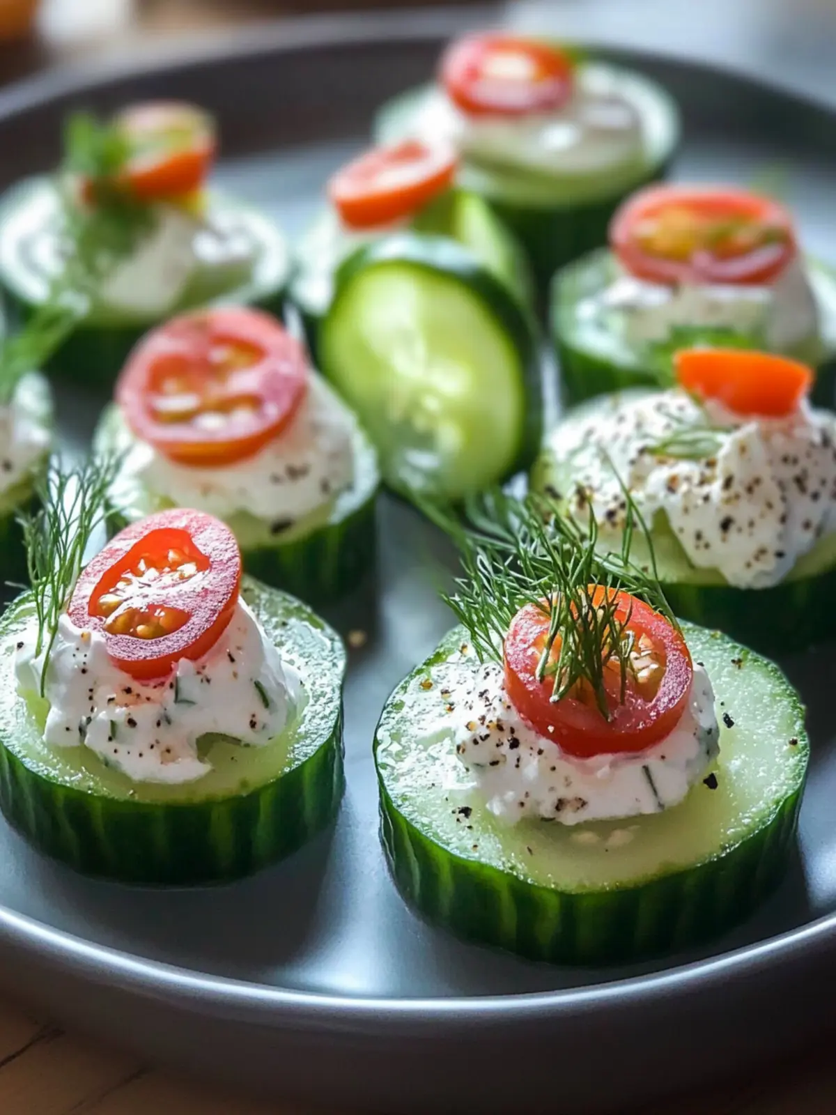 10-Minute Cucumber Bites: Irresistibly Fresh & Easy Appetizer