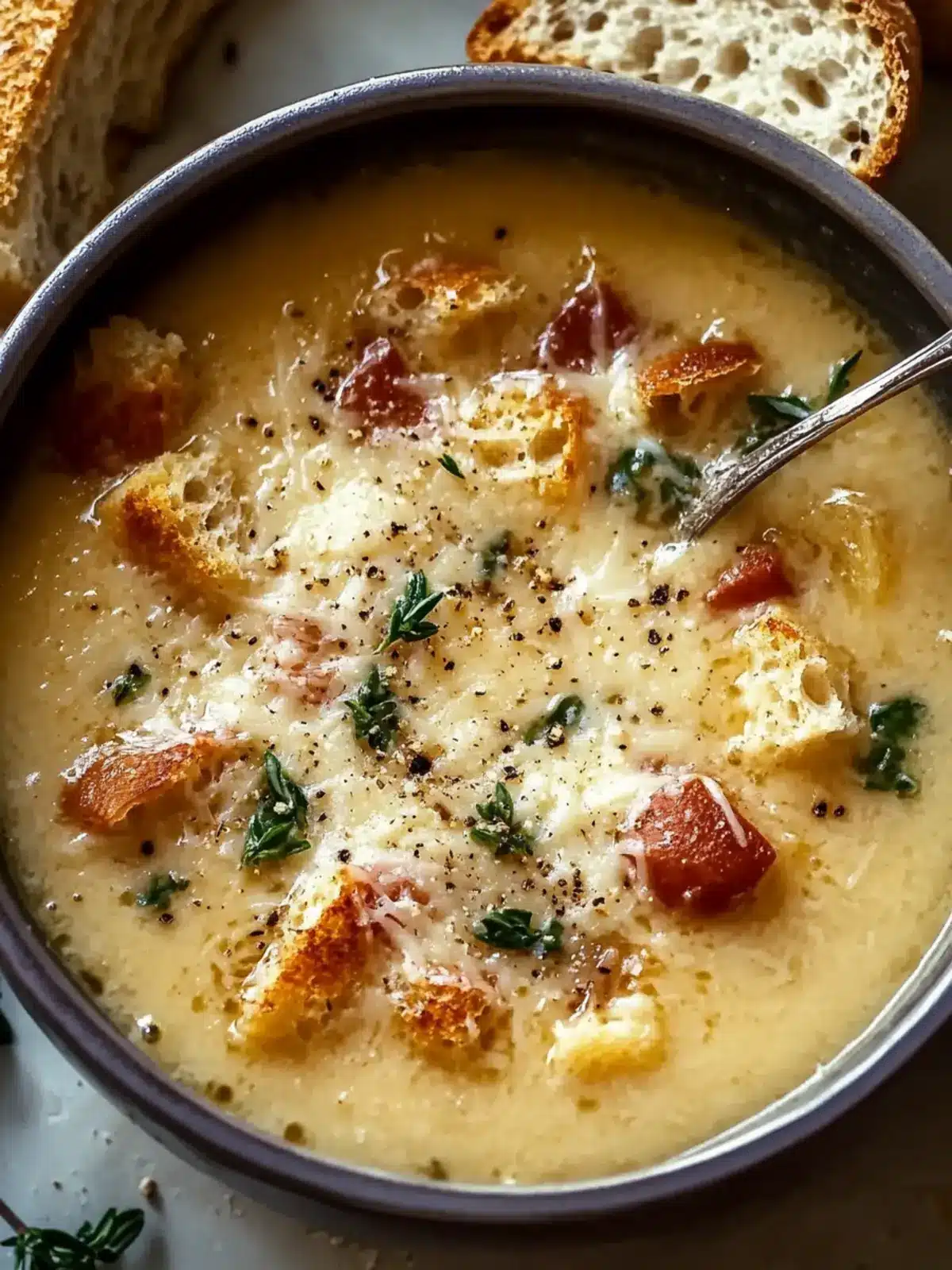 Creamy Parmesan Tuscano Soup Recipe