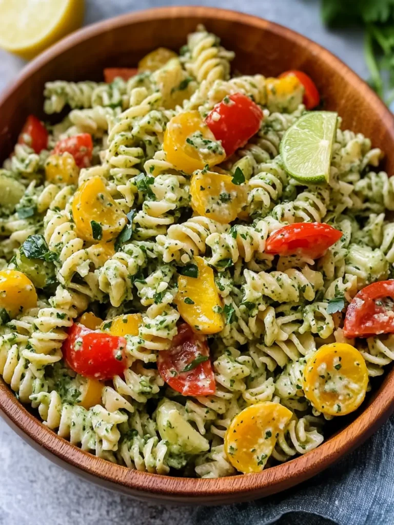 Cilantro Lime Pasta Salad