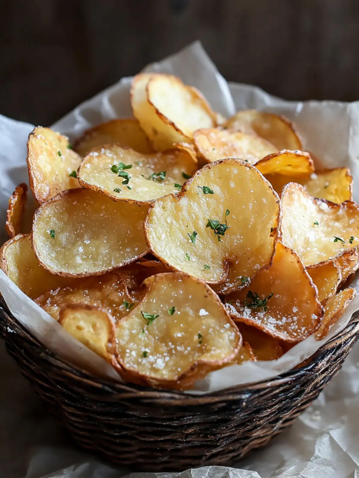 Homemade Potato Chips Recipe