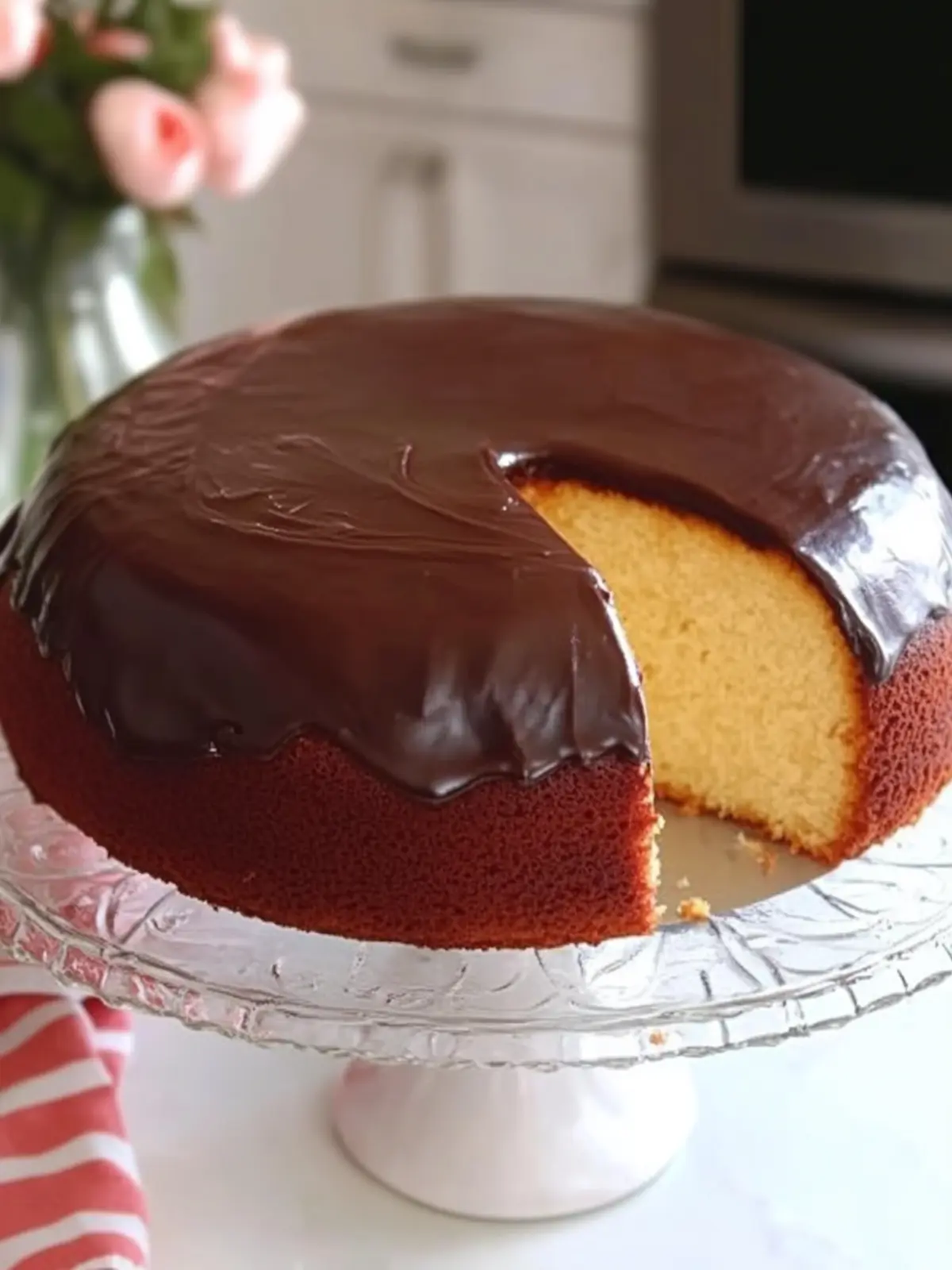 Tax Day Yogurt Cake with Fudge Icing to Sweeten Your Day 3 Tax Day Yogurt Cake with Fudge Icing