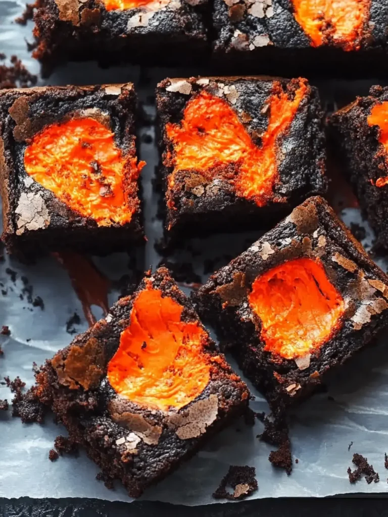 Spooky Halloween Brimstone Brownies in 35 Minutes