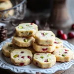 Cranberry Pistachio Shortbread