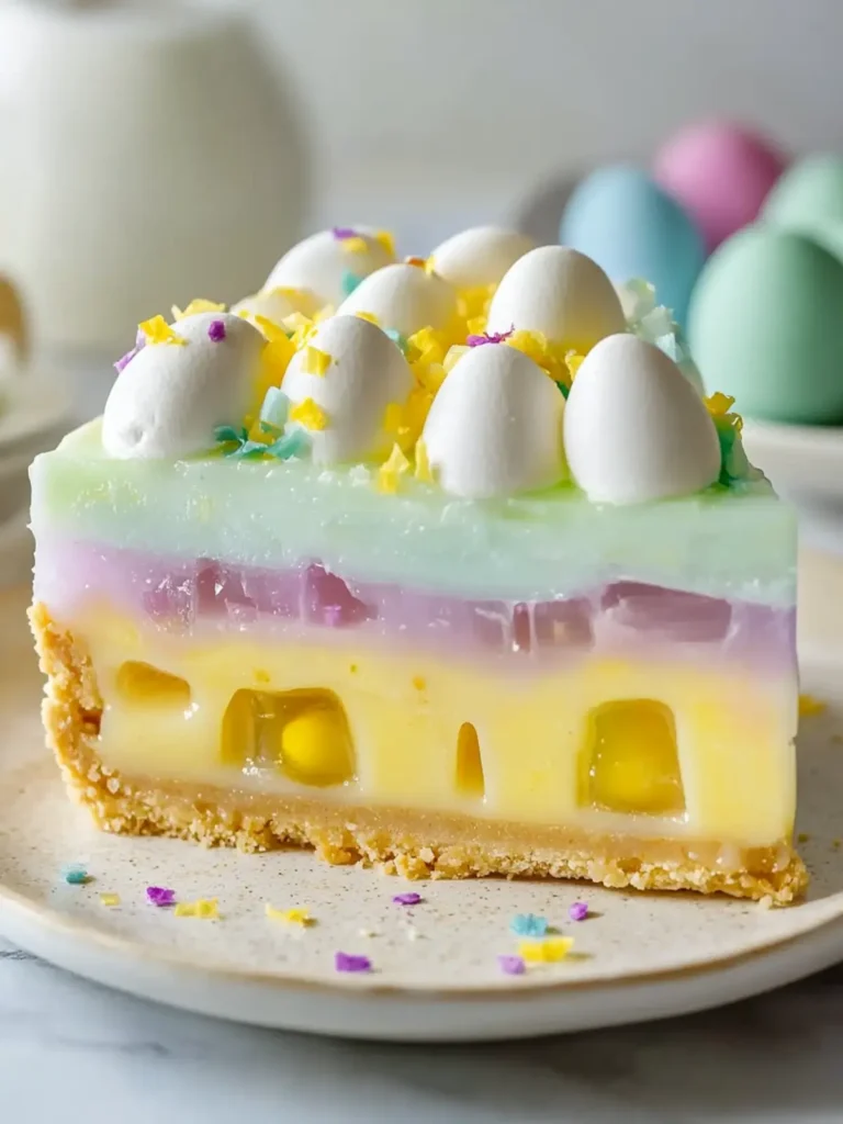 Easter Jello-O Pie Recipe
