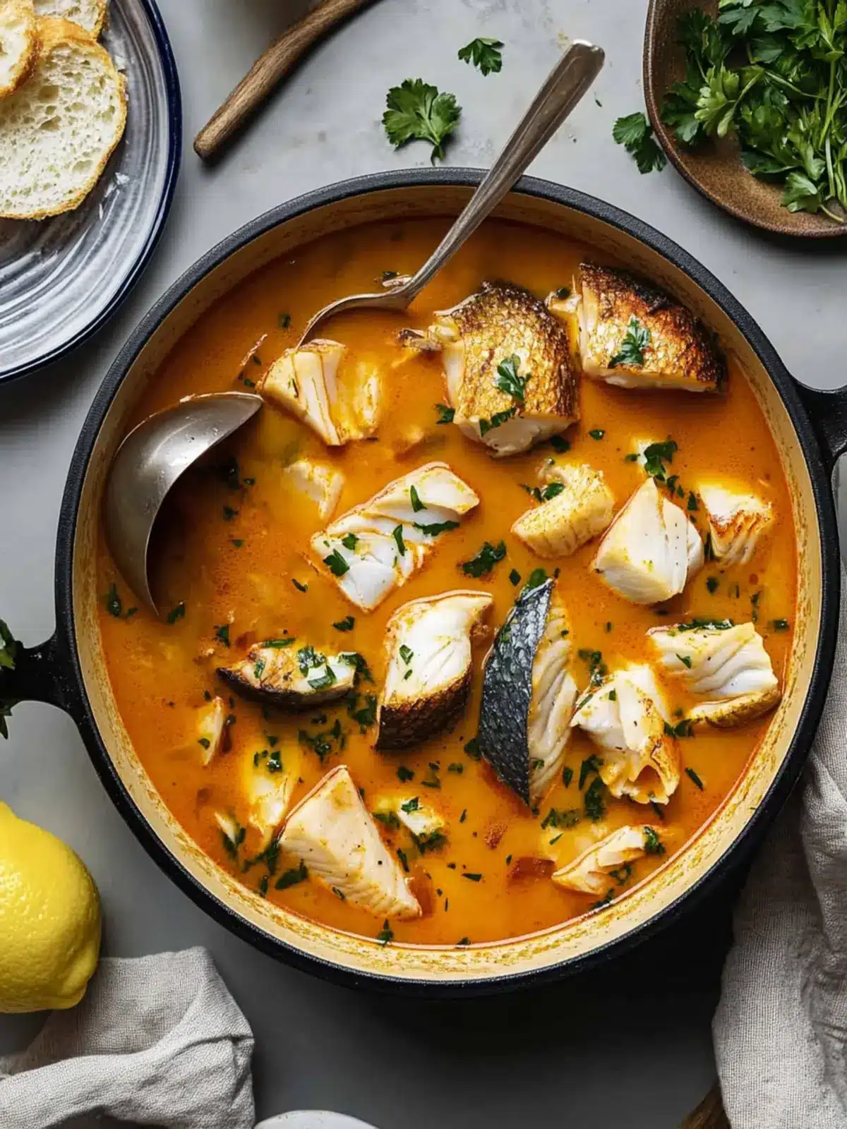 Bouillabaisse (French Fish Soup)