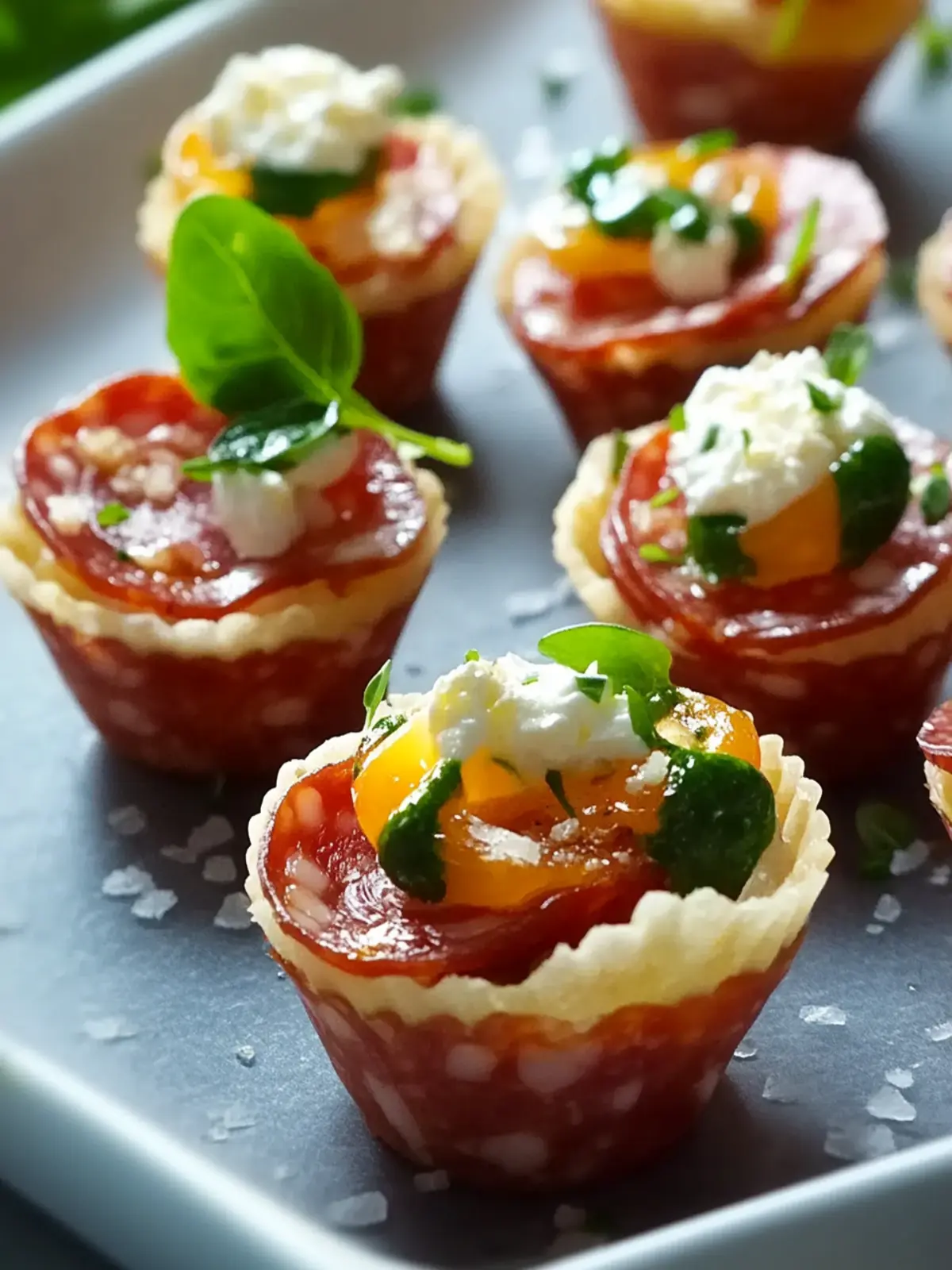 Crispy Salami Cup Appetizers: The Ultimate Bite-Sized Delight