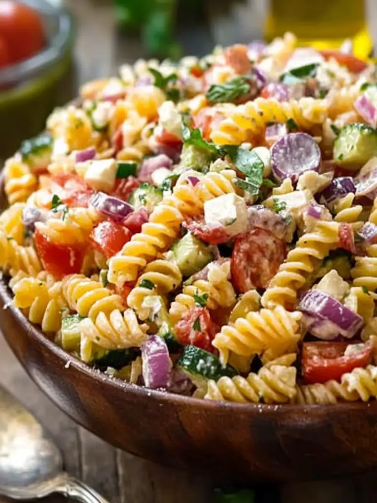 Deli-Style Pasta Salad: Make Summer Picnics Deliciously Easy 5 Deli-Style Pasta Salad: A Refreshing Medley of Flavors