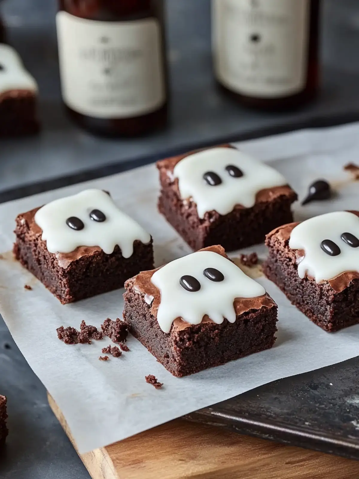 Halloween Ghost Brownies Recipe