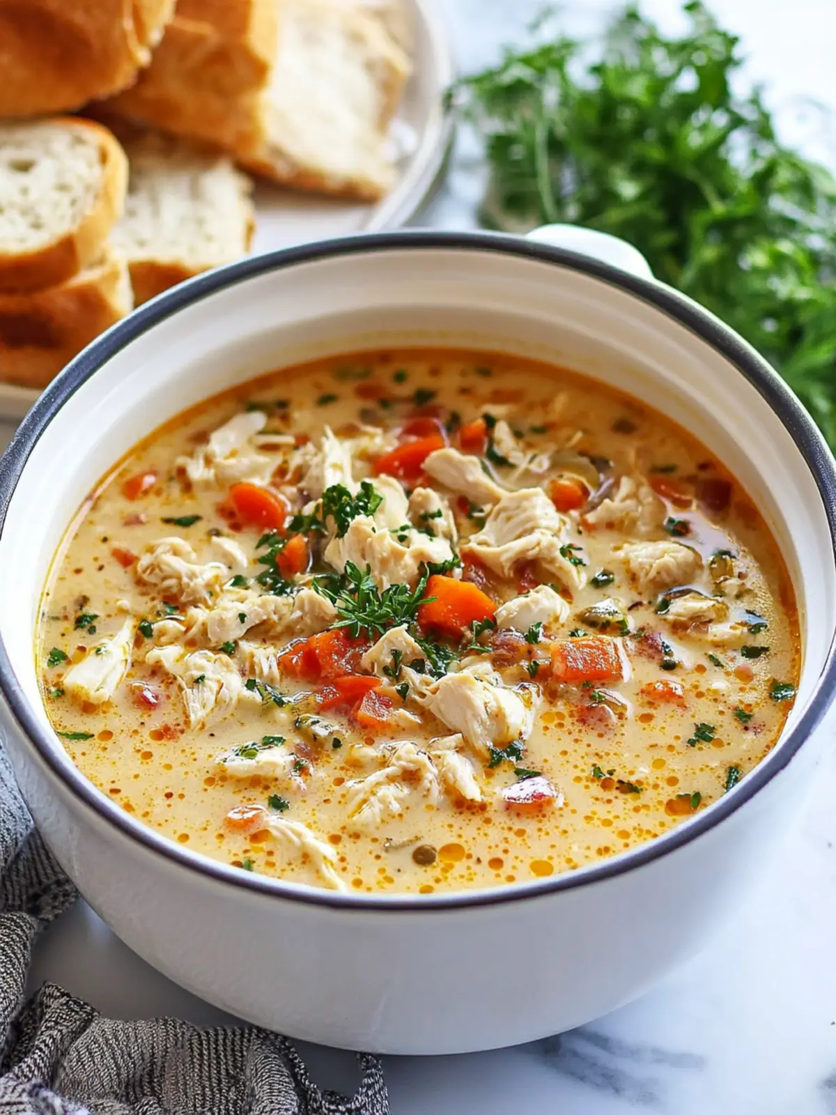 Creamy & Smoky Marry Me Chicken Soup Recipe (video)
