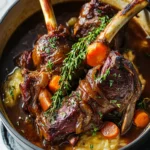 Comforting Braised Lamb Shanks for the Holidays