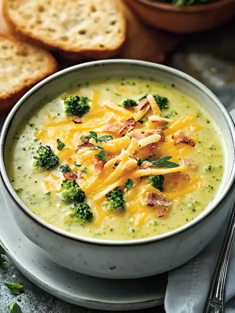 Broccoli Cheddar Soup