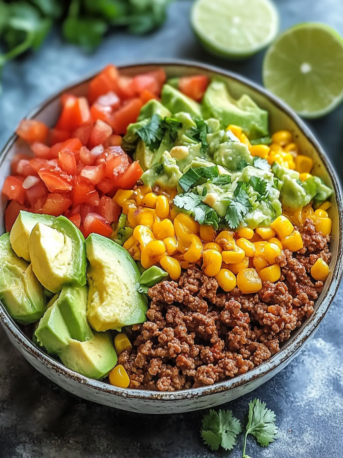 Tasty Ground Beef Taco Bowls for Fun Family Dinner Nights 2 Tasty Ground Beef Taco Bowls for Fun Family Dinner Nights