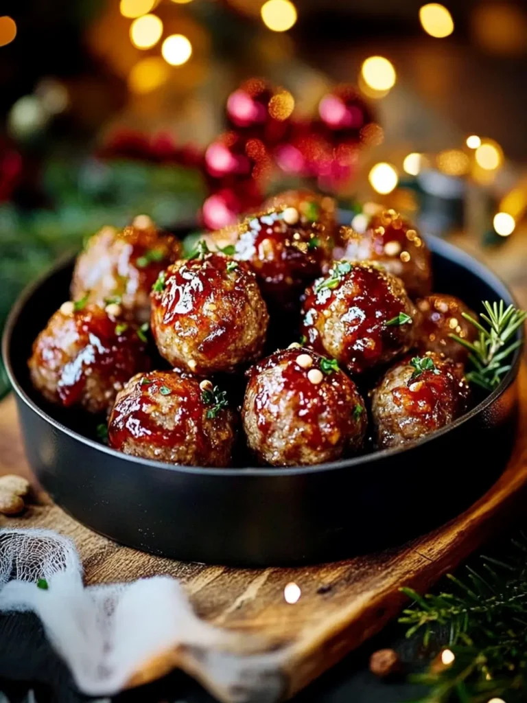 Irresistible Christmas Meatballs for Festive Gatherings