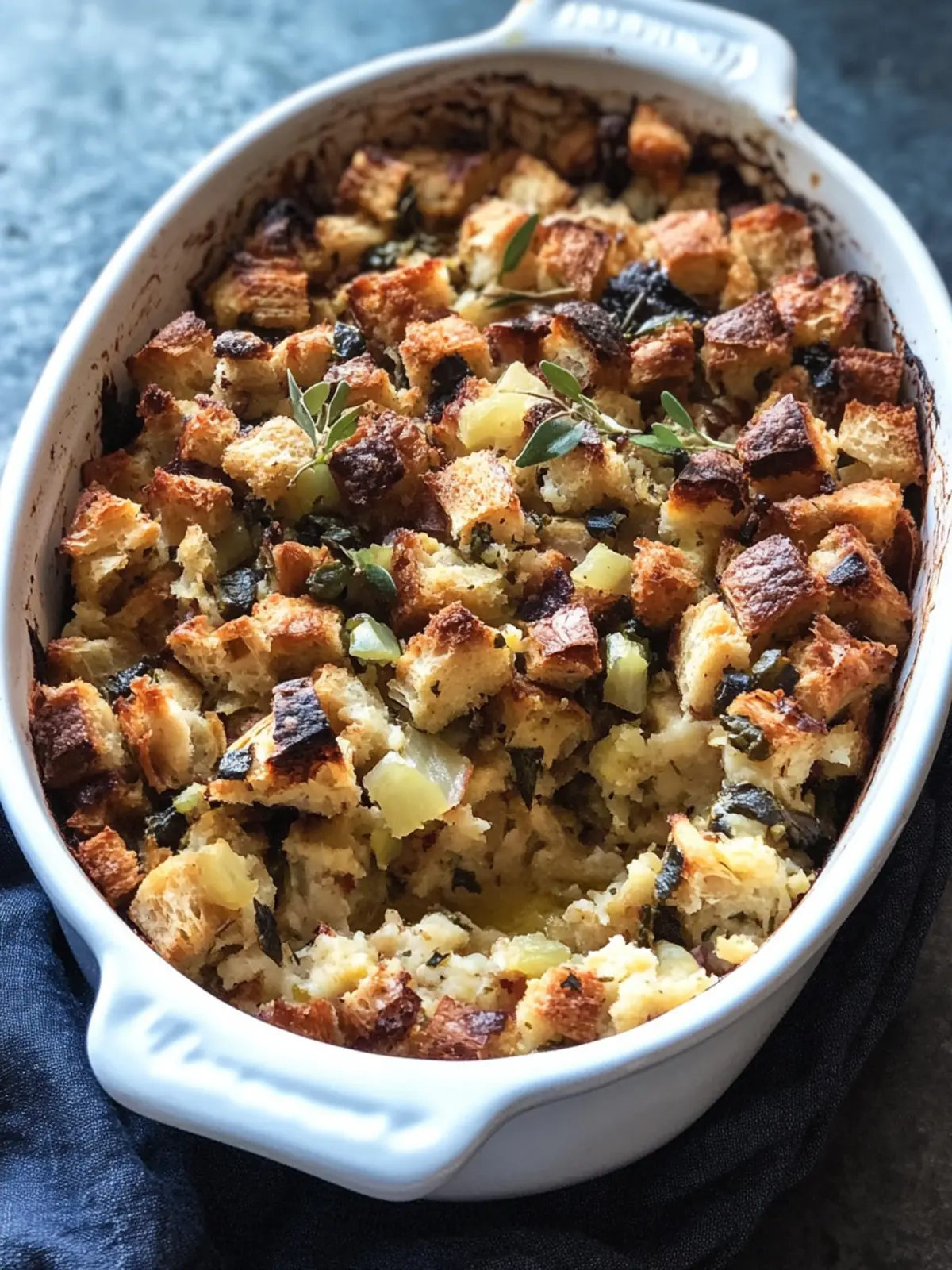 Stuff It: Matzo Stuffing with Apples and Mushrooms Delight 2 Stuff It: Matzo Stuffing