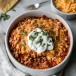 Creamy Instant Pot Beef and Bean Burrito Casserole Bliss 3 Instant Pot Beef and Bean Burrito Casserole