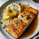 Baked Miso Maple & Ginger Salmon