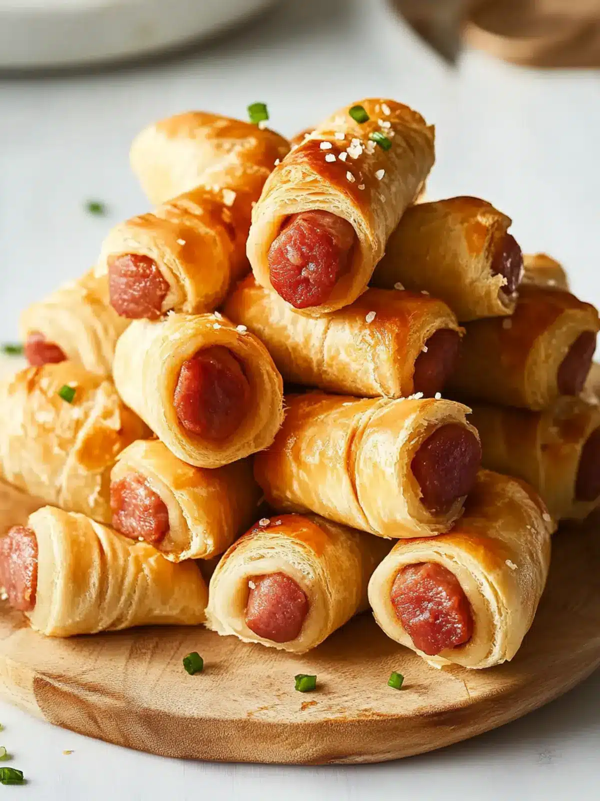 Pigs in a Blanket: A Classic Crowd-Pleasing Snack Delight 2 Pigs in a Blanket: A Classic Crowd-Pleasing Appetizer