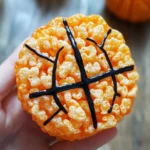 Basketball Rice Krispie Treats for Cheerful Game Day Fun 6 Basketball Rice Krispie Treats