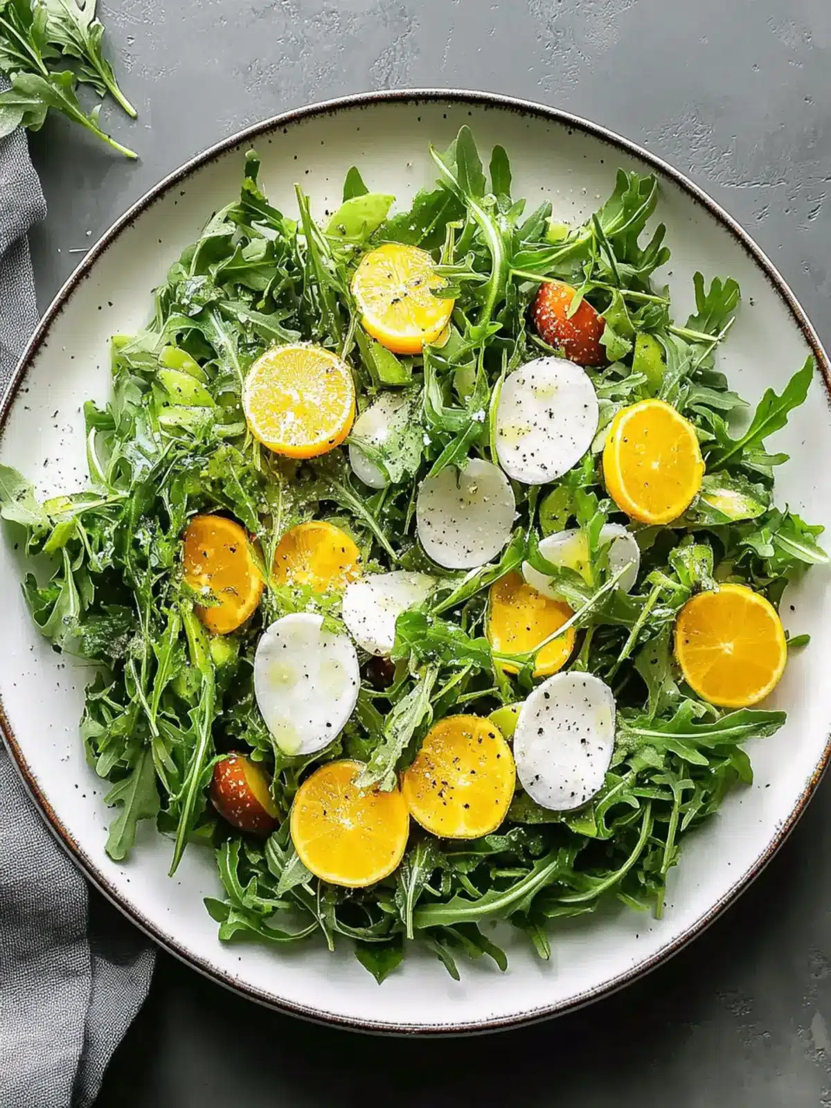 Zesty Easter Arugula Salad