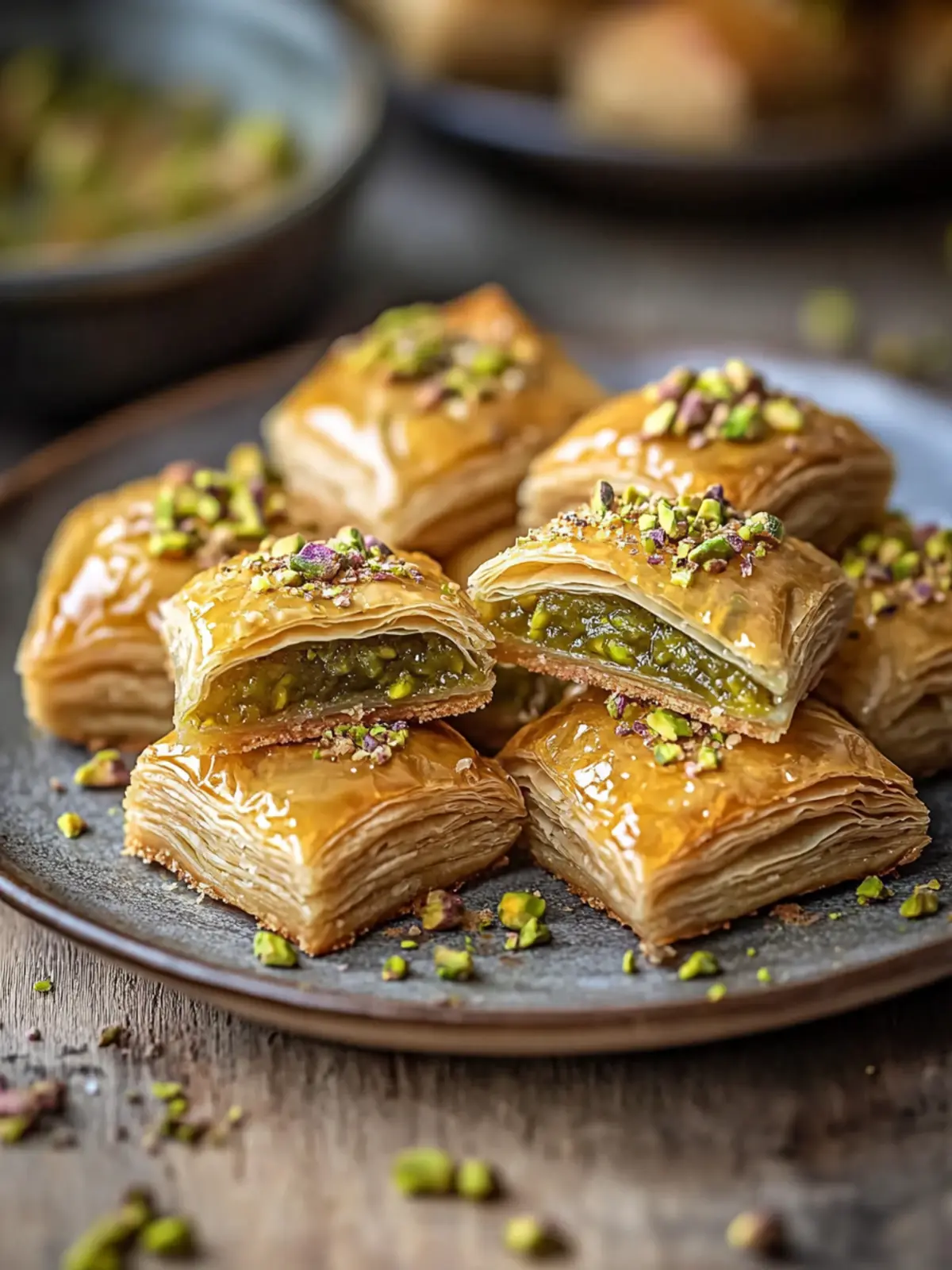 Baklava Cookies with Honey Pistachio Magic Awaits You
