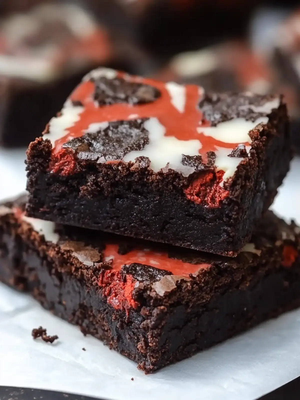 Spooky Halloween Brimstone Brownies in 35 Minutes