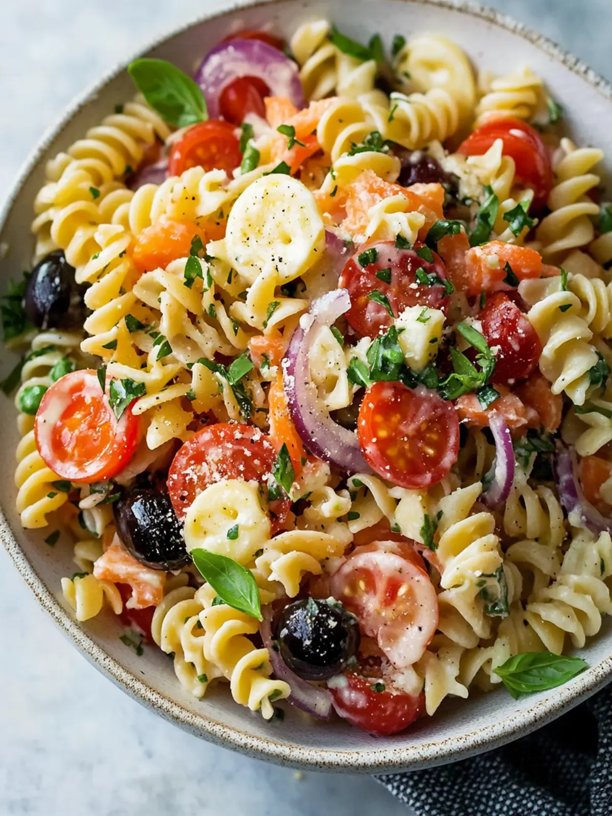 Zesty Italian Pasta Salad