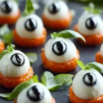 Halloween Eyeball Caprese Bites for a Spooky Celebration 7 Halloween Eyeball Caprese Bites: A Spooky Twist on a Classic