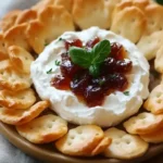 Quick Pepper Jelly Cream Cheese Appetizer Dip and Bites