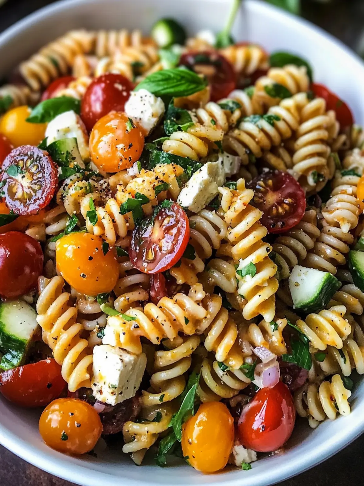 Summer pasta salad recipe