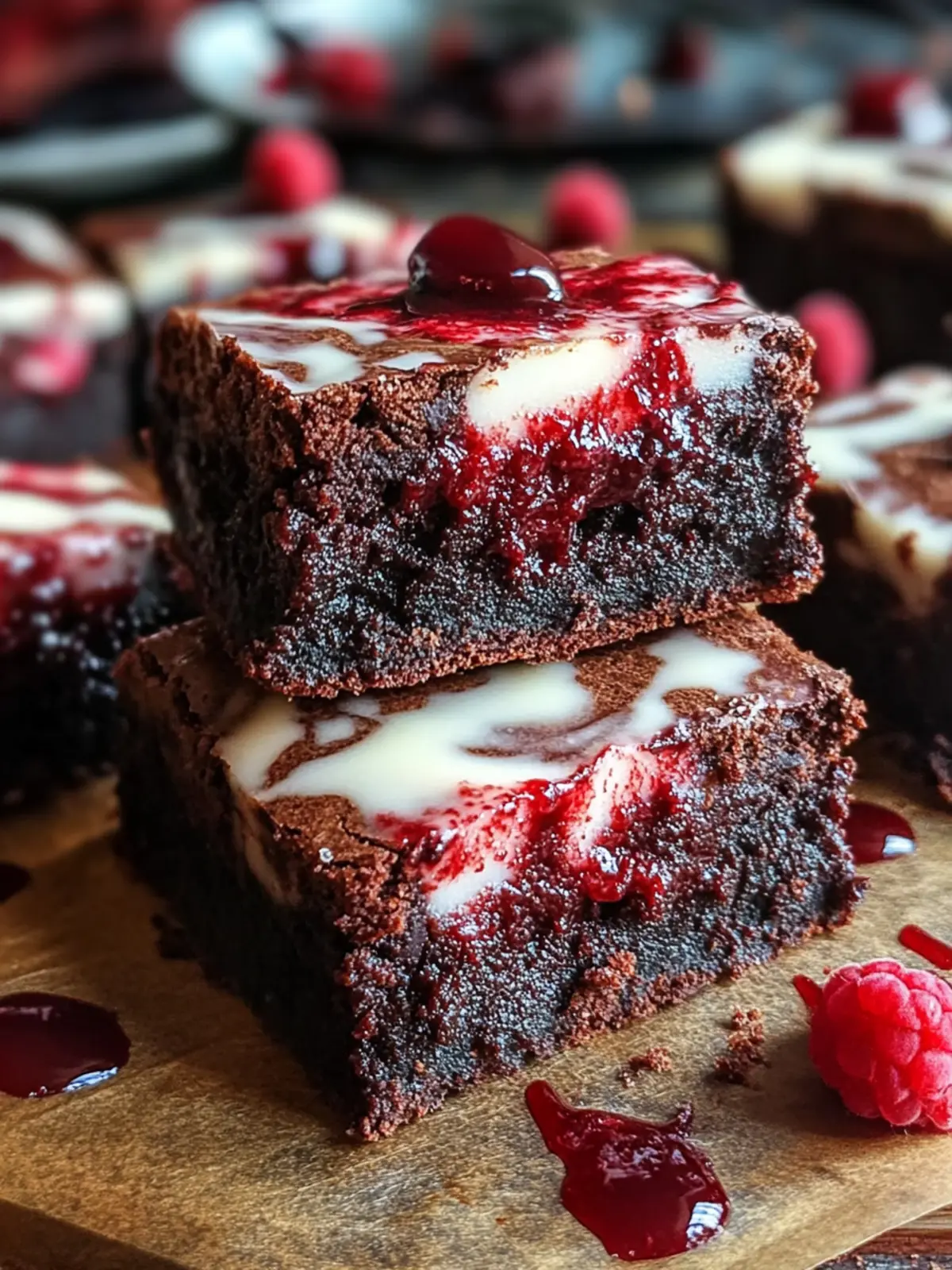 Vampire Bite Brownies Recipe