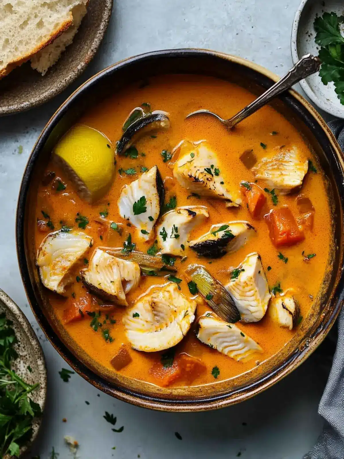 Bouillabaisse (French Fish Soup)