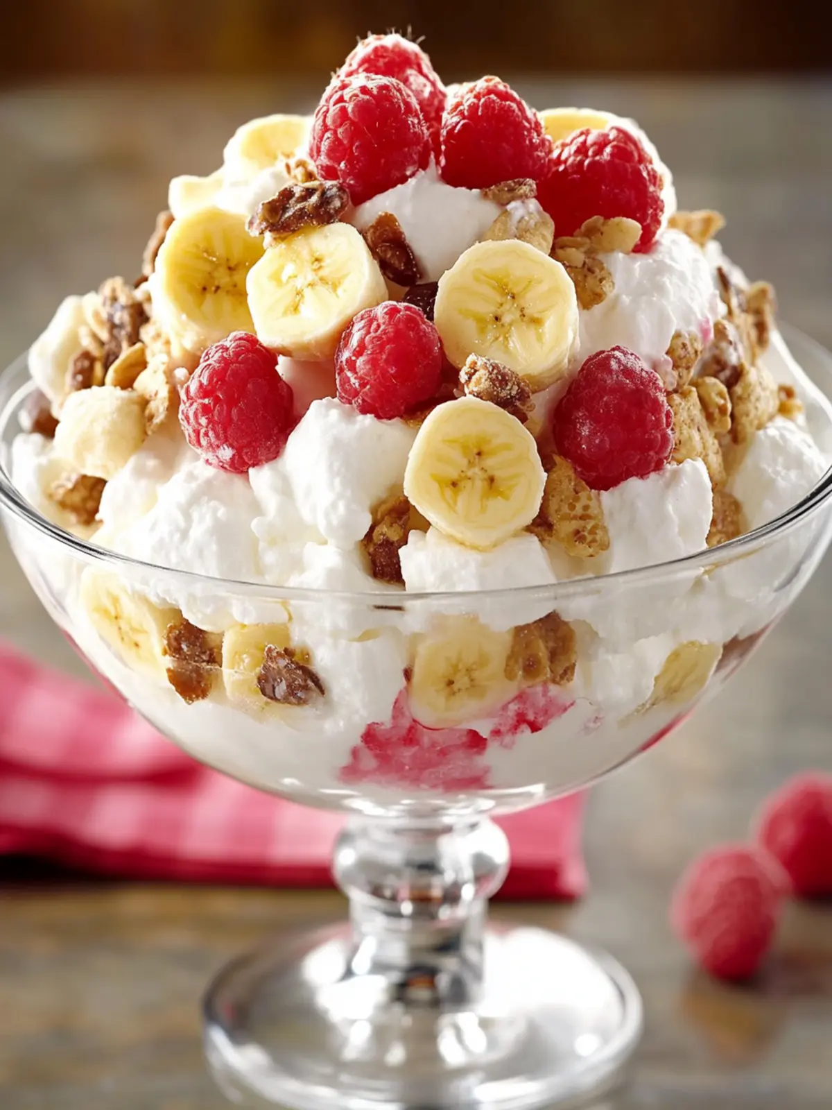 Irresistible Banana Split Fluff Salad: Your No-Bake Delight! 4 Banana Split Fluff Salad: The Ultimate No-Bake Delight