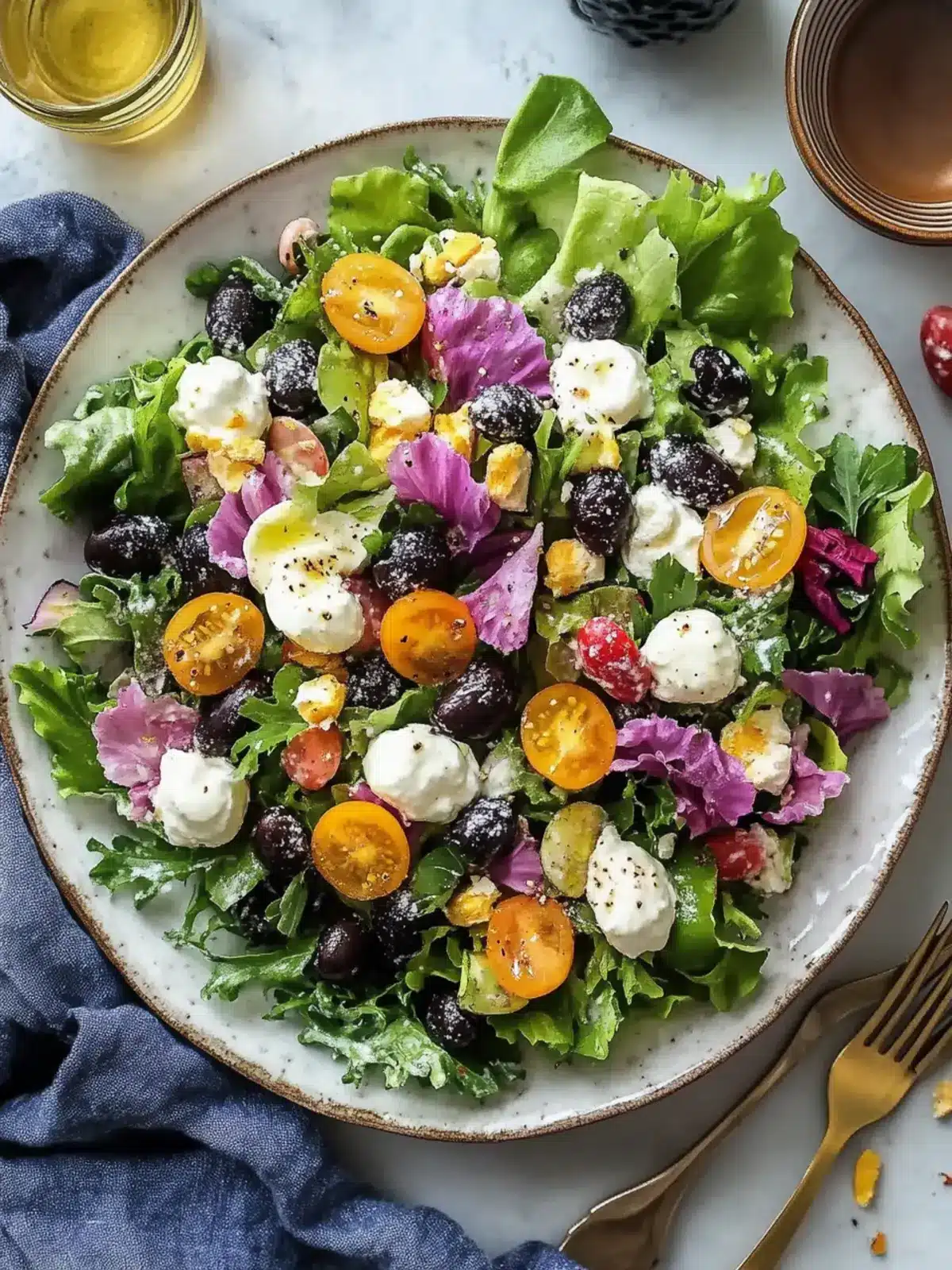 10-Minute Easter Spring Mix Salad