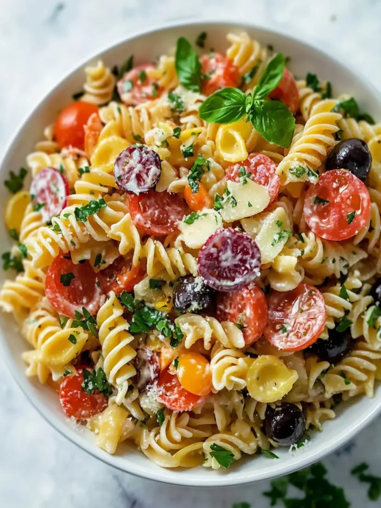 Zesty Italian Pasta Salad