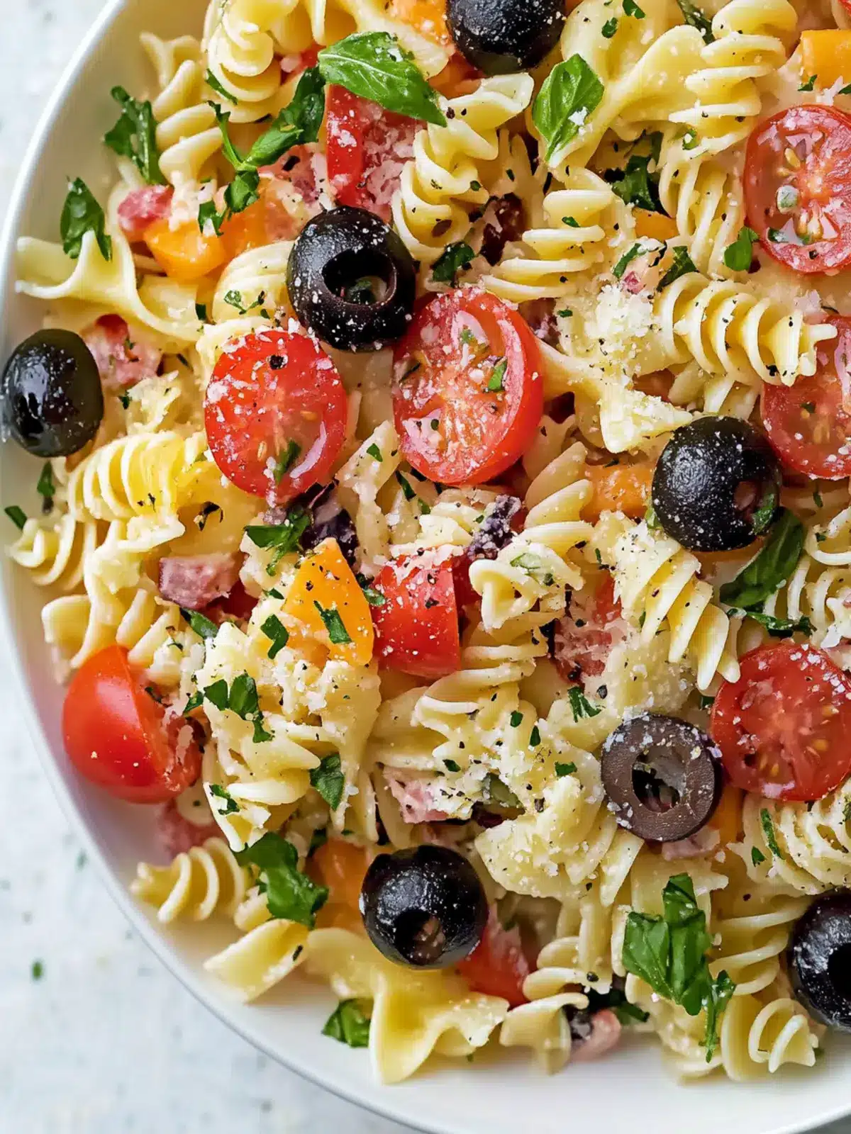 Zesty Italian Pasta Salad