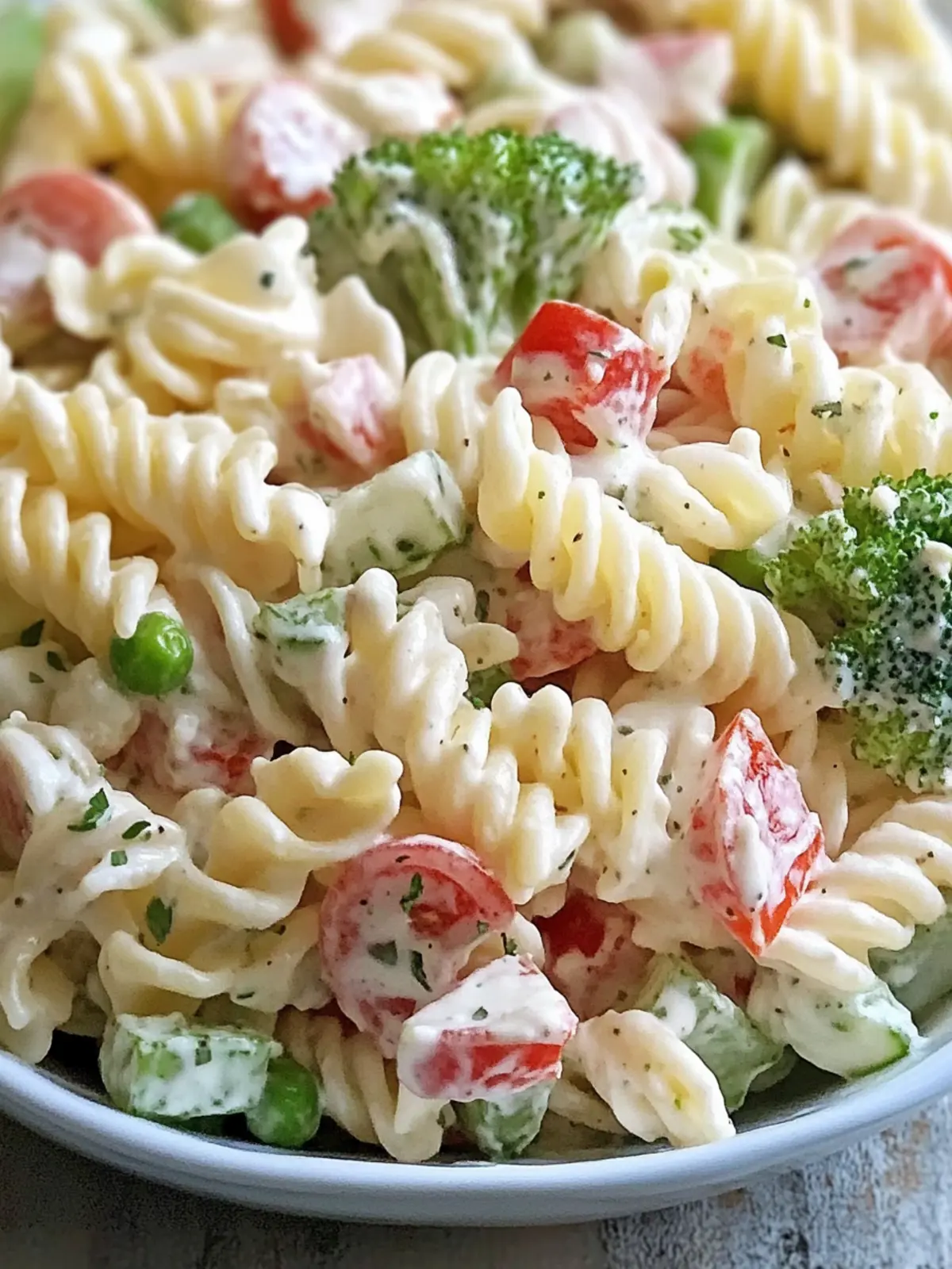 Ultimate Ranch Pasta Salad: Easy Potluck Perfection Awaits 2 Ultimate Ranch Pasta Salad: Easy Potluck Perfection