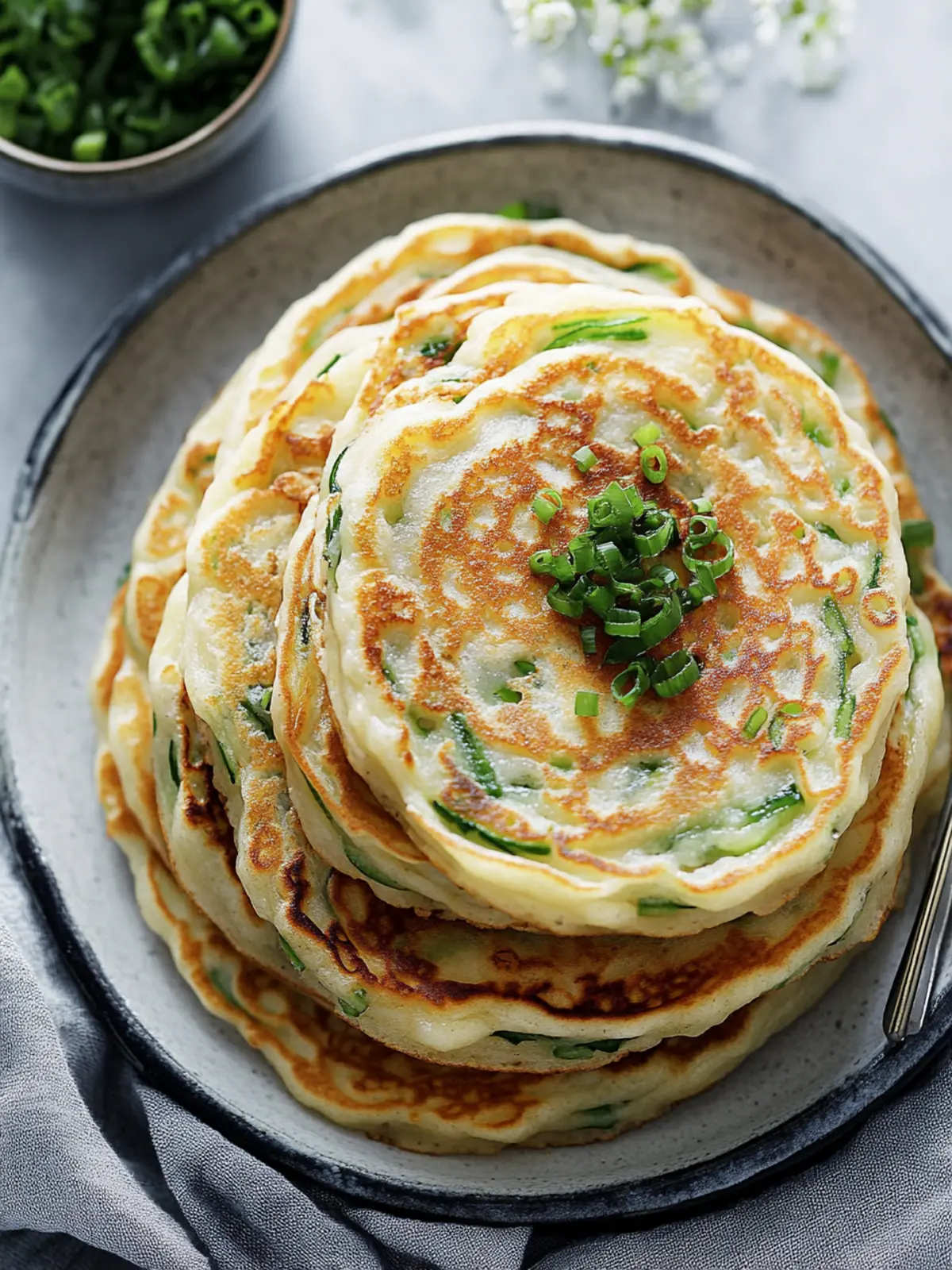 Spring Onion Pancakes